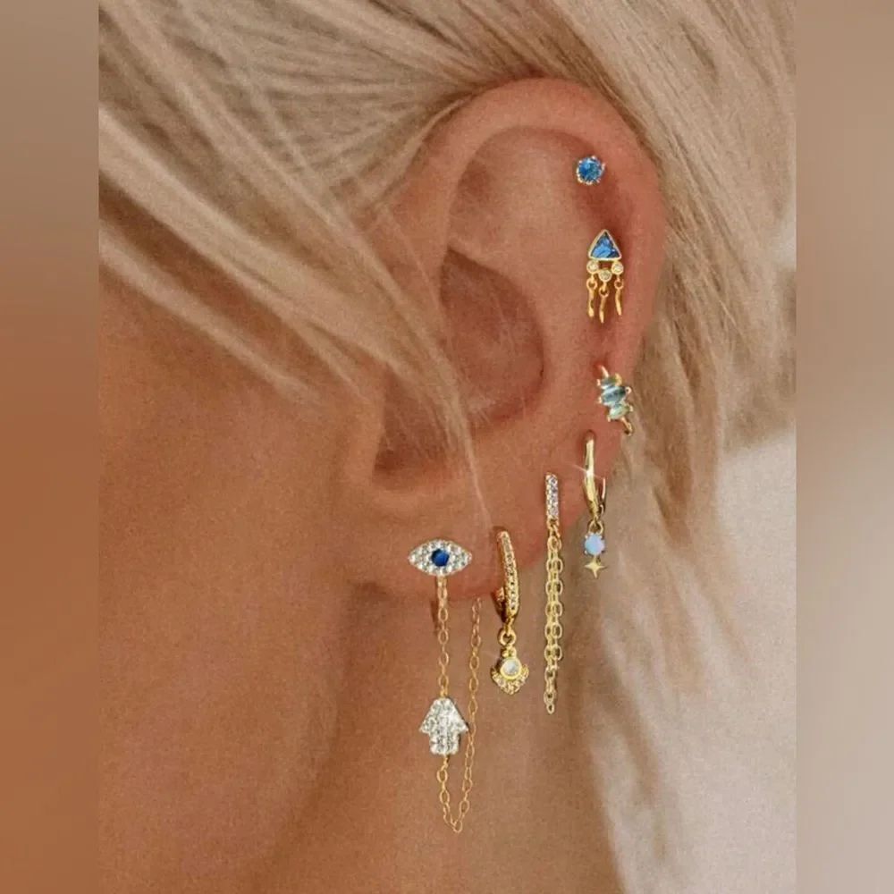 Evil eye earrings N1182
